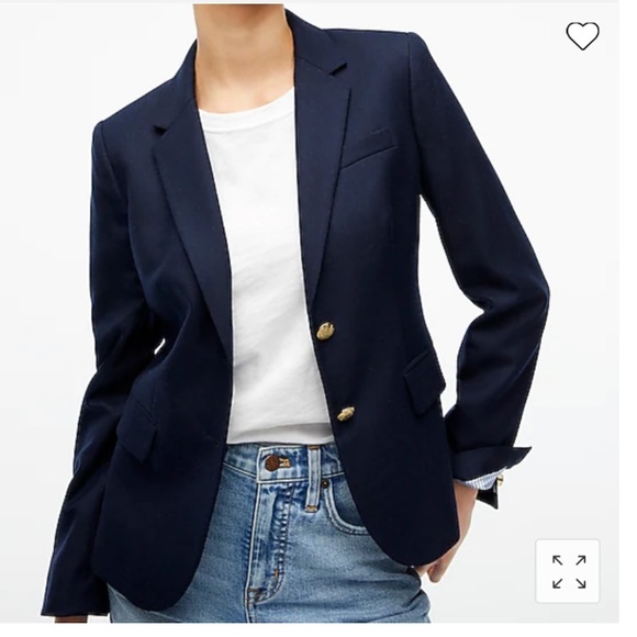 J. Crew Jackets & Blazers - J.Crew navy original schoolboy blazer